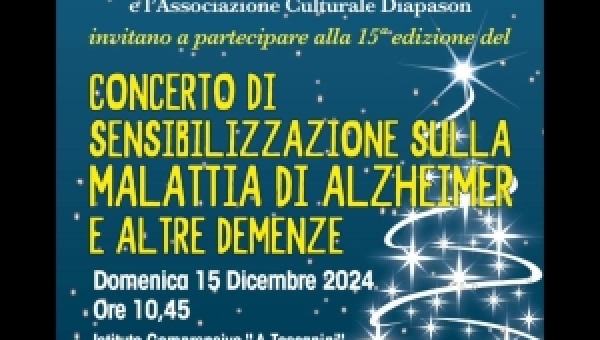Concerto di sensibilizzazione sulla malattia di Alzheimer